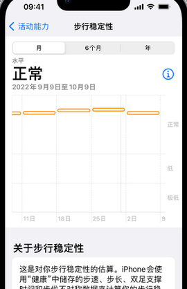 黄南iPhone手机维修如何在iPhone开启'步行稳定性通知'