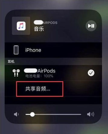 黄南苹果14音频维修点分享iPhone14音频共享设置方法 