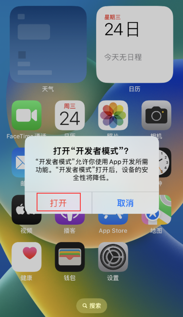黄南苹果手机维修分享如何打开开发者模式 