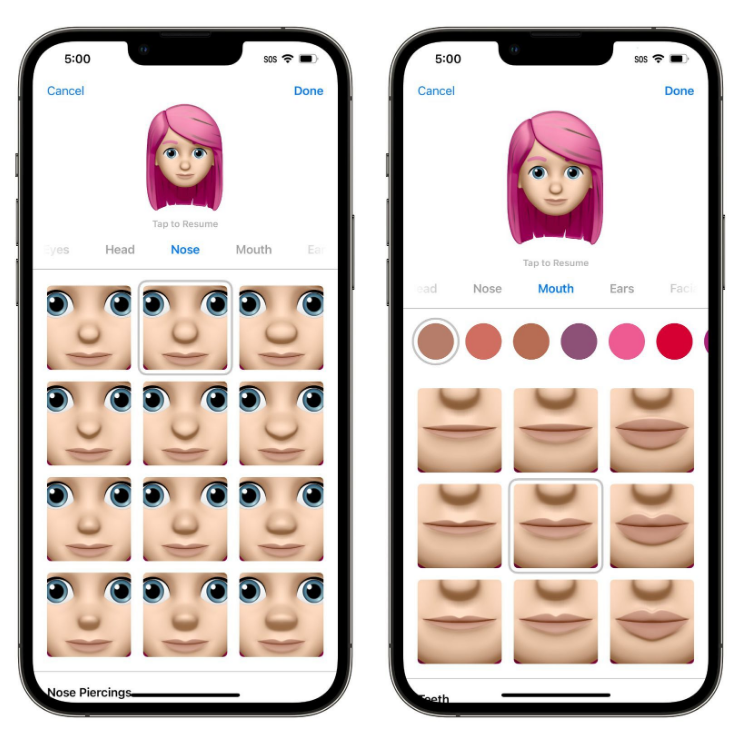 黄南苹果手机维修分享​iOS 16中的拟我表情有了哪些变化和升级 
