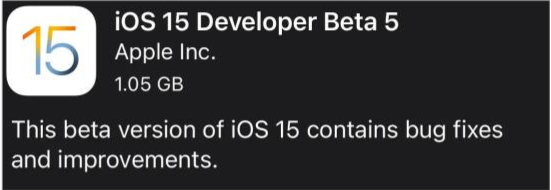 黄南苹果手机维修分享如何升级到iOS15.0 beta5 